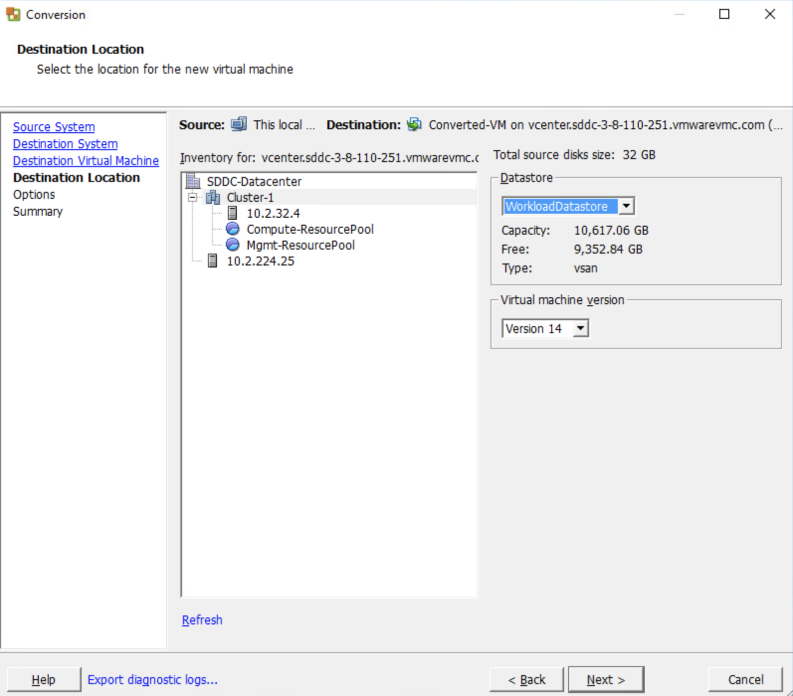 vCenter Converter Standalone - 7