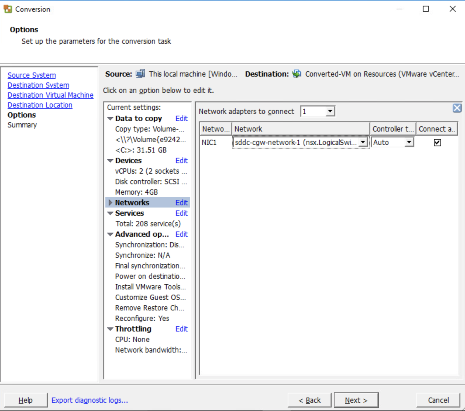 vCenter Converter Standalone - 8